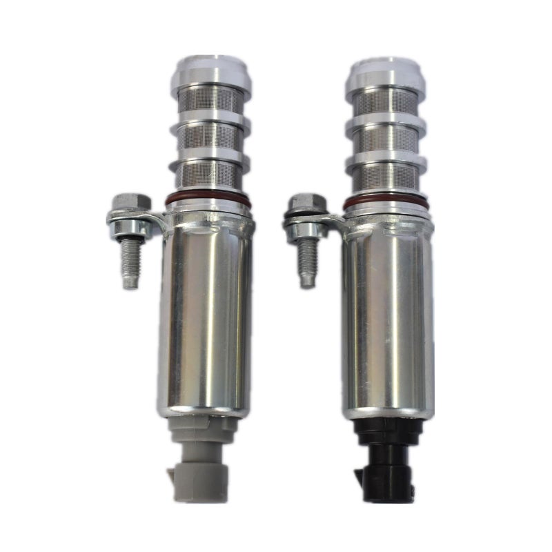 AISELAN 1Pair VVT Intake Exhaust Camshaft Position Actuator Solenoid Valve Kit Compatible with Equinox Malibu Cobalt HHR Terrain Saturn Replaces 12655421 12655420 - Image 3