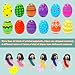 Cherislpy 24 Pcs Prefilled Easter Eggs with Mini Jesus Figurines Resin Toys Great for Kids Girls Boys Toddlers Easter Egg Hunt Fillers Easter Basket Stuffers Party Favors Gifts - Image 4