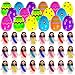 Cherislpy 24 Pcs Prefilled Easter Eggs with Mini Jesus Figurines Resin Toys Great for Kids Girls Boys Toddlers Easter Egg Hunt Fillers Easter Basket Stuffers Party Favors Gifts - Image 2