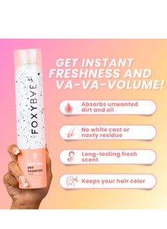 FoxyBae FoxyBae Volumizing Dry Shampoo Spray for Women - With Biotin for Hair Growth - For Dark, Brunette & Blonde Hair - Refreshing & Non-Toxic  - Image 2