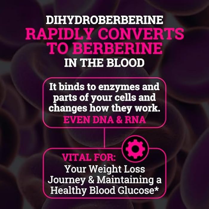Black Forest 5X Berberine a Dihydroberberine Supplement (Super Berberine Now 5X More Effective Than Regular Berberine HCL) Best Dihydroberberine with Ceylon Cinnamon - Similar to Berberine Phytosome - Image 4