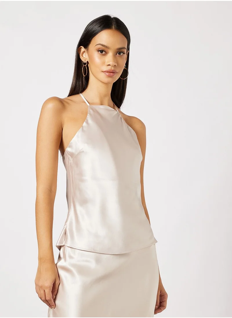 CALVIN KLEIN Shiny Satin Cami Top