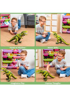 LED Remote Control Dinosaur Toy – Walking & Roaring T-Rex with Light-Up Eyes, Moving Head, Realistic Sounds – Interactive Jurassic Toy for Kids, Boys & Girls, Ideal Birthday & Christmas Gift - pzsku/Z72DB1E05AE765C25720EZ/45/_/1740987004/0fbe4a49-95be-4e7b-bb93-7f2eafa46ef1