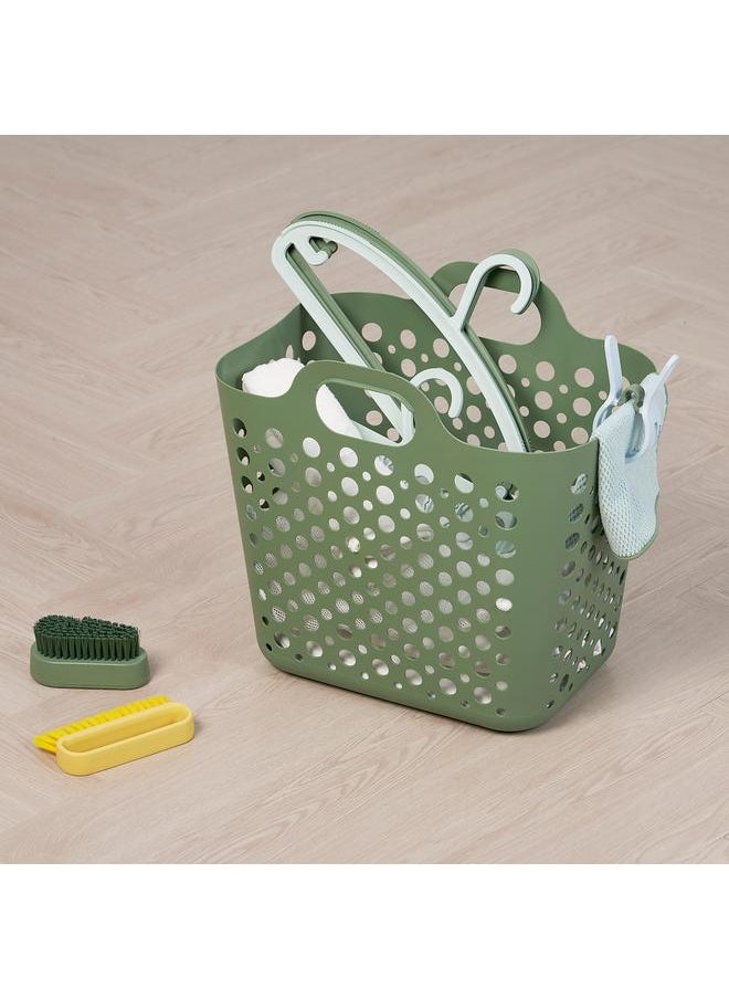Beauenty Flexible laundry basket, green, 24 l  - Image 2