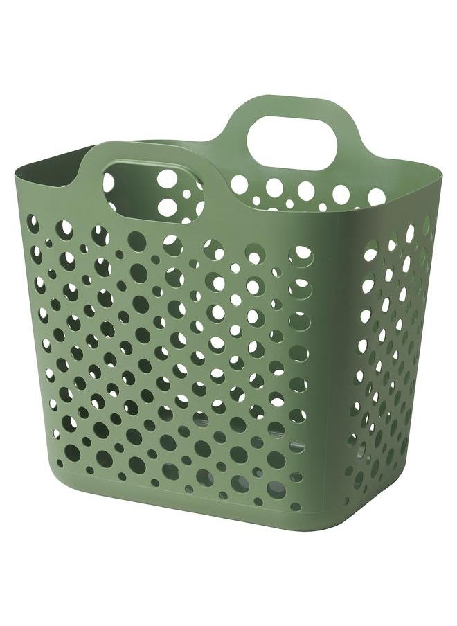 Beauenty Flexible laundry basket, green, 24 l  - Image 1