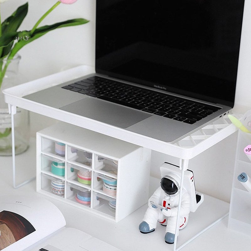 4 PCS Desktop Heightening Storage Rack Stationery Sundries Rack (Size L ) - Image 5