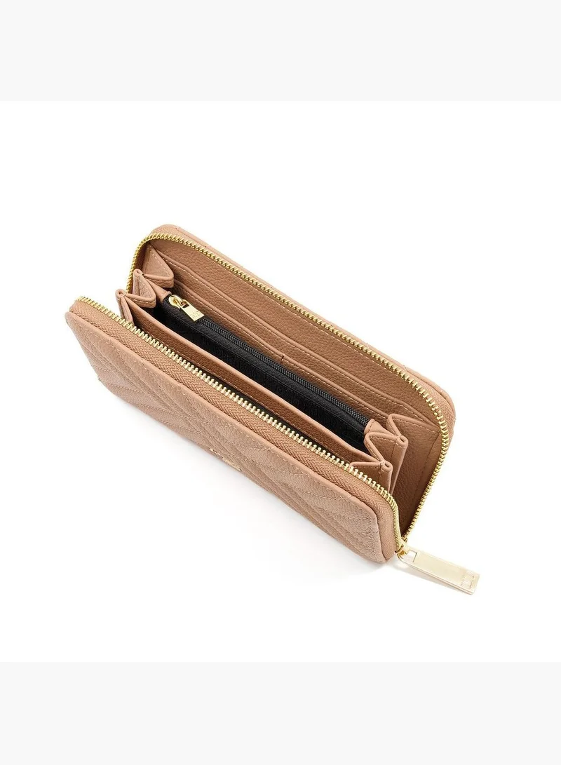 ديون لندن حافظات بطاقات كوريا مبطنة بسحاب دائري