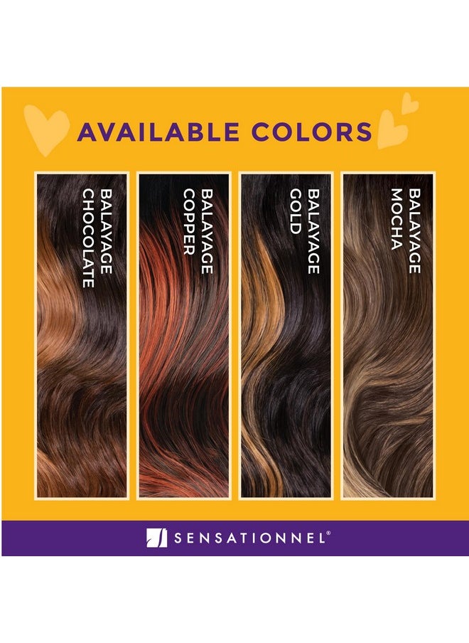 Sensationnel - Kinky Edge 13X6 Lace Wigs - Kinky Edge Body Wave 18-Inch Glueless Synthetic Wig - Ckco Kinky Edge Body Wave 18 Inch (Balayagegold) - Image 1