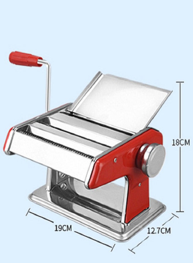 Pasta Machine, Plated Steel,Silver,Includes Pasta Cutter,Hand Crank,Instructions  - Image 5