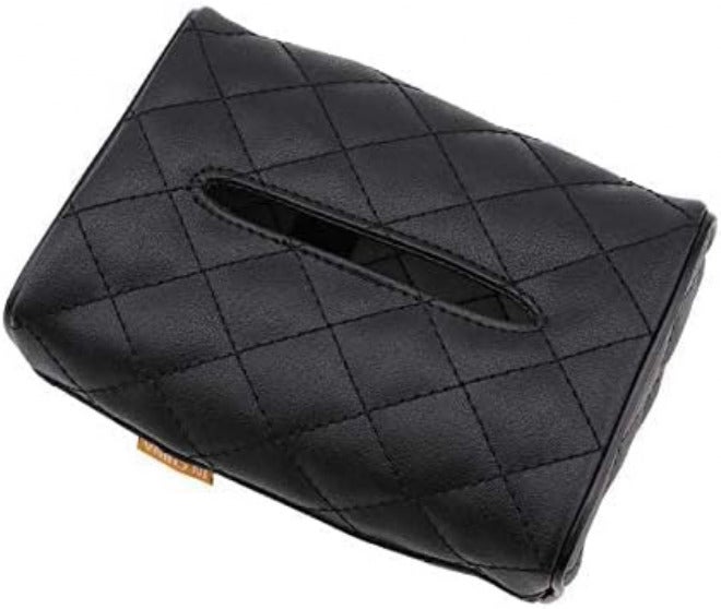 Sanbo Generic Sanbo leather tissue holder (black) - Image 2