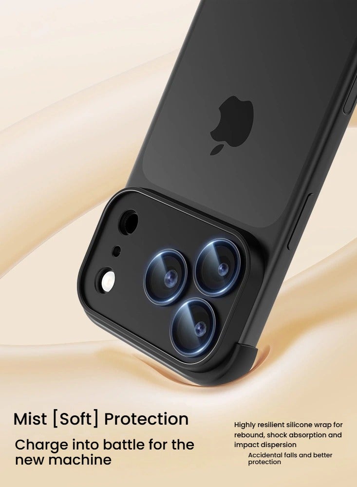 iPhone 17 Pro Max Case with Bezel-Free Corner Pads Lens Protector  Drop-Proof Frame Precision Fit Slim  Lightweight Protection - Image 5
