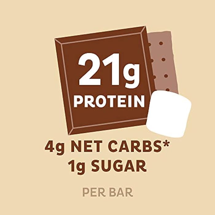 Quest كوست، بار بروتين، إس مورس، 1 قطعة، 2.12 أونصة بار - Image 4