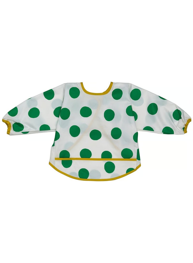 كلادج مريلة KLADDIG باللون الأبيض/الأخضر - Image 1