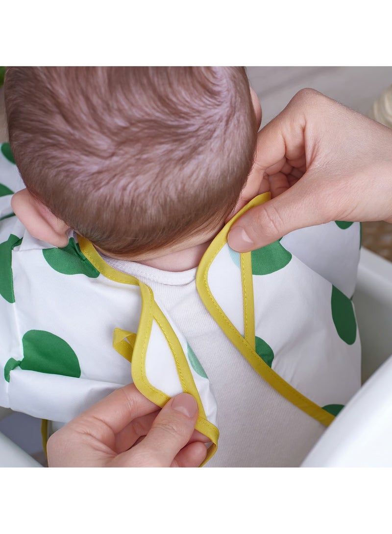 كلادج مريلة KLADDIG باللون الأبيض/الأخضر - Image 3