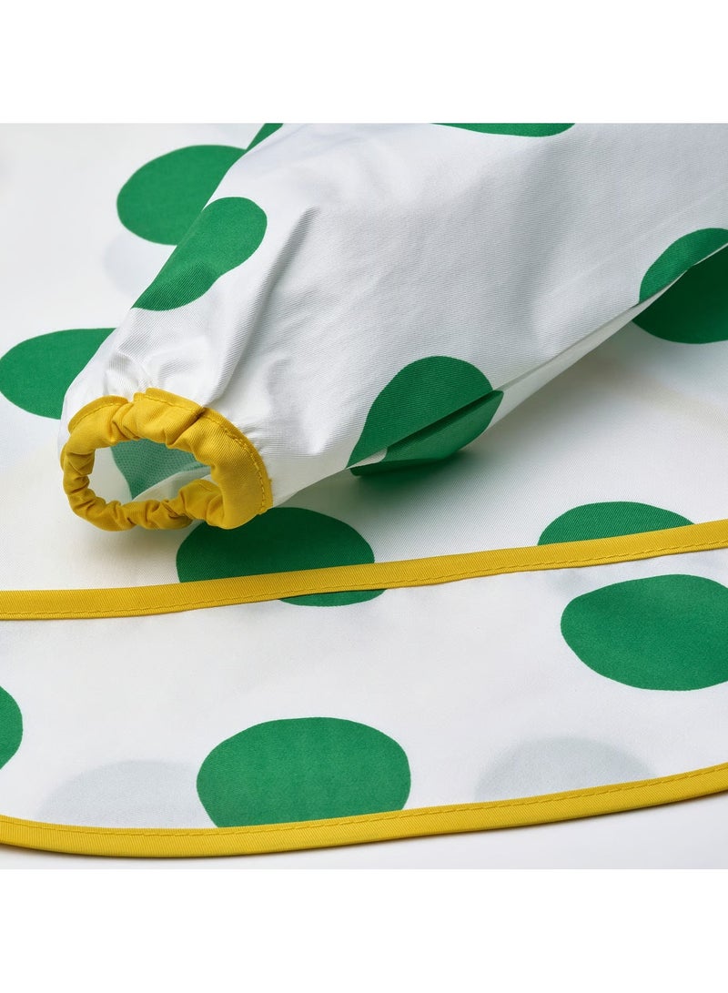 كلادج مريلة KLADDIG باللون الأبيض/الأخضر - Image 4