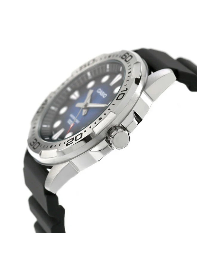 كاسيو ساعة كاسيو إنتايسر مارين سبورتس للرجال بمينا أزرق MTD-140-2A - Image 2