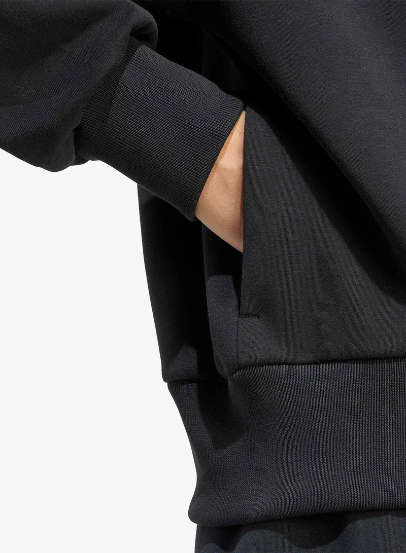 Adidas BLACK Soft Lux Hoodie for Women | Best Price UAE