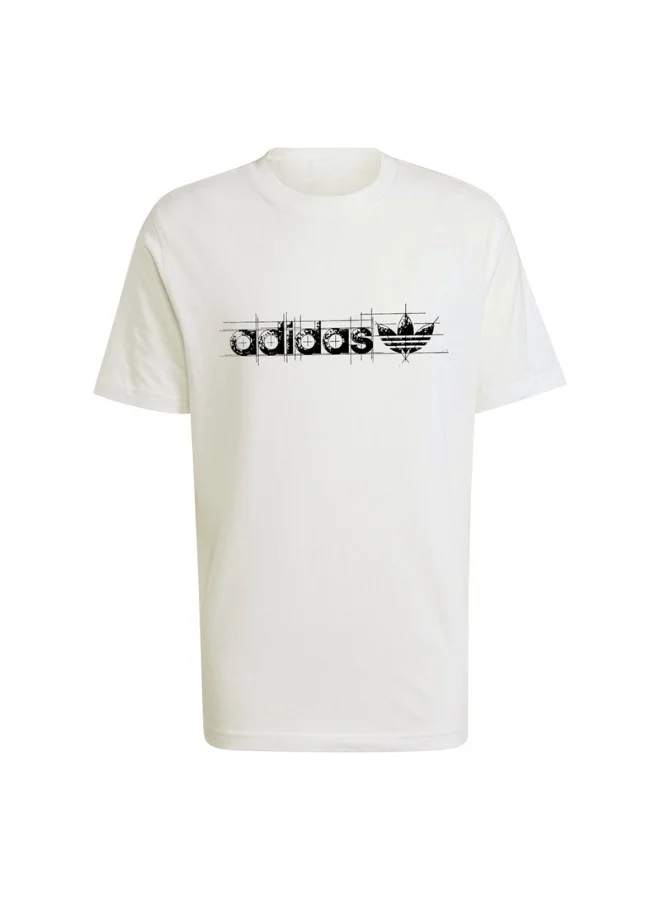 adidas adidas SUPERSTAR GFX T White Originals Men T-SHIRTS