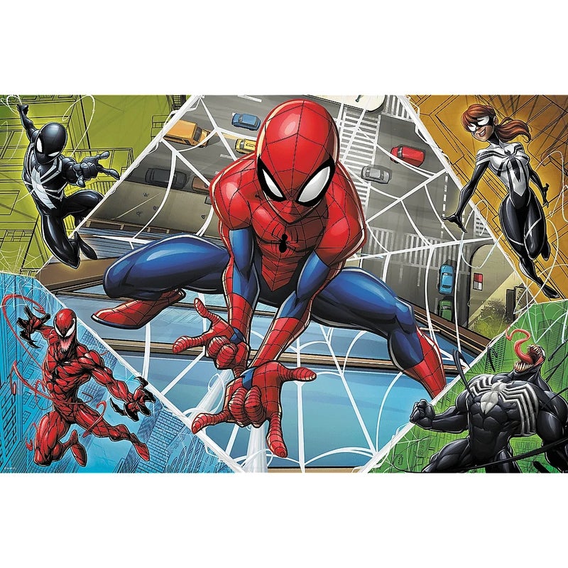 Trefl - Marvel Spiderman Brilliant Spiderman Puzzle 300 Pieces - 23005 - Image 2
