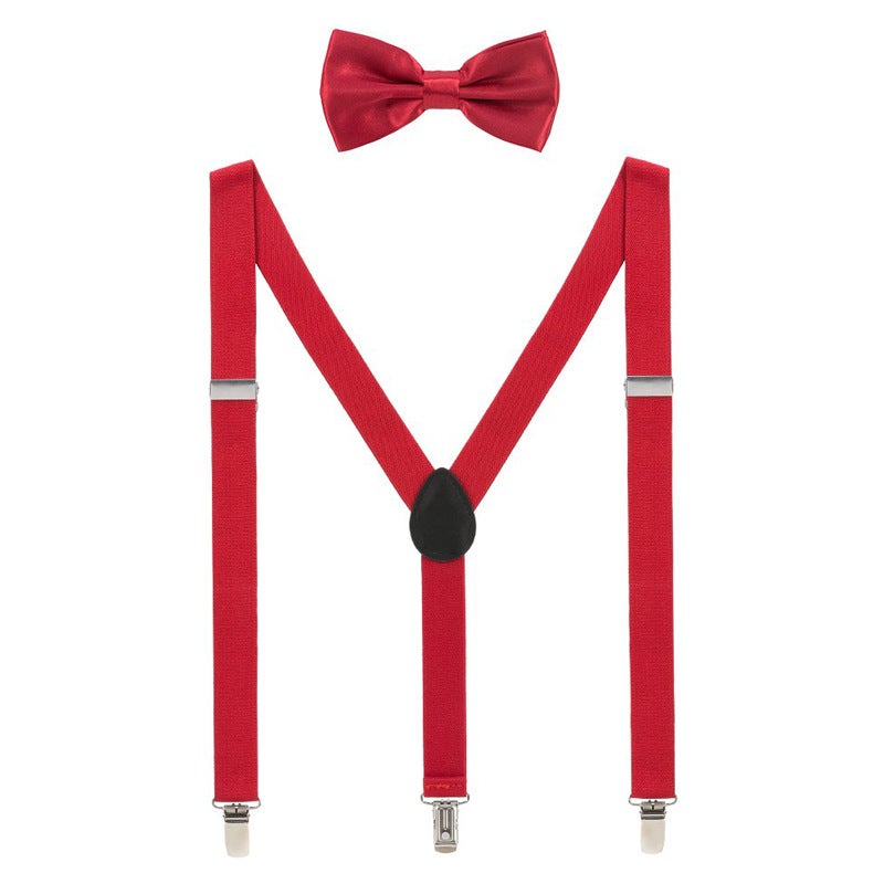British Fashion Strap Clip Strong Three-Clip Suspender Strap Women Men'S Shoulder Strap Casual Strap Suit Po Strap - Image 3