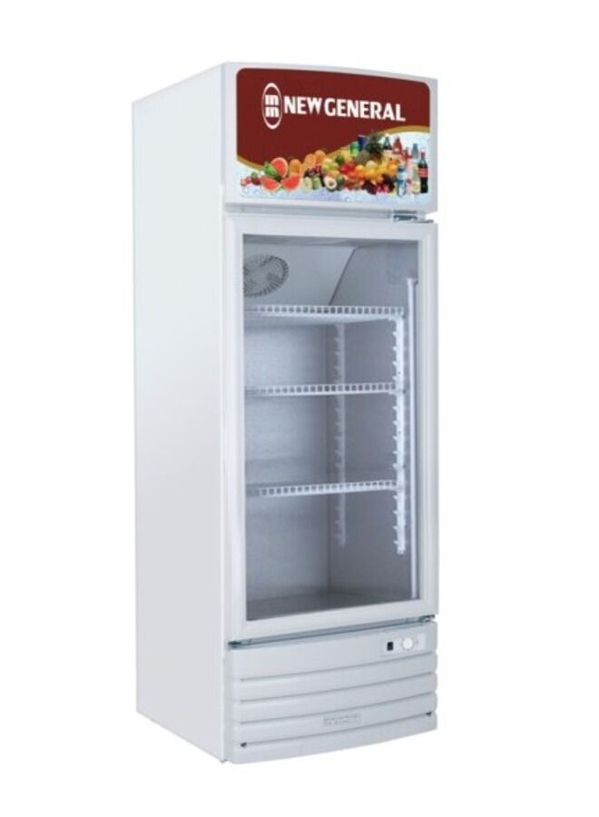 New General 229 Liter Glass Door Upright Showcase chiller - Image 3