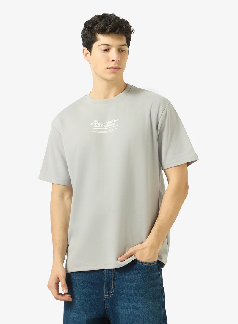 Ripples Mens Drop Shoulder T-shirt