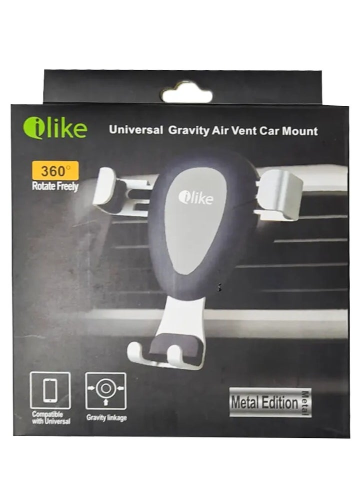 iLike - iLike 360 ̊ Universal Air Vent Car Mount for Smartphones, Anti-vibration and Durable, High Quality Mobile Phone - Image 1