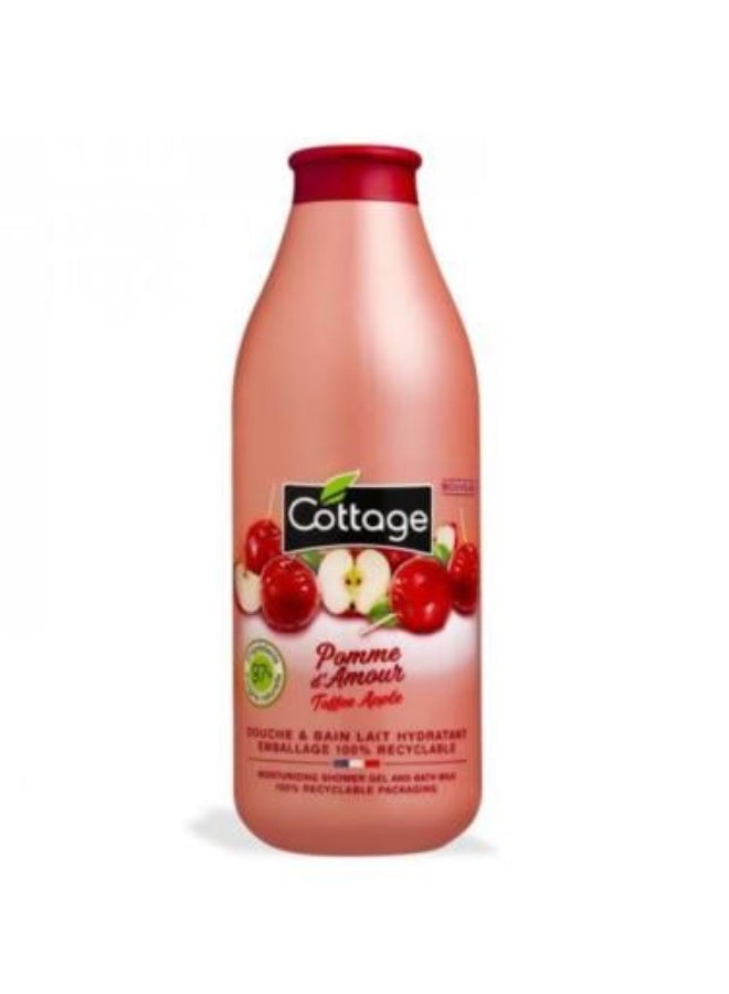 Moisturizing Shower Gel, Apple and Caramel, 750 ml