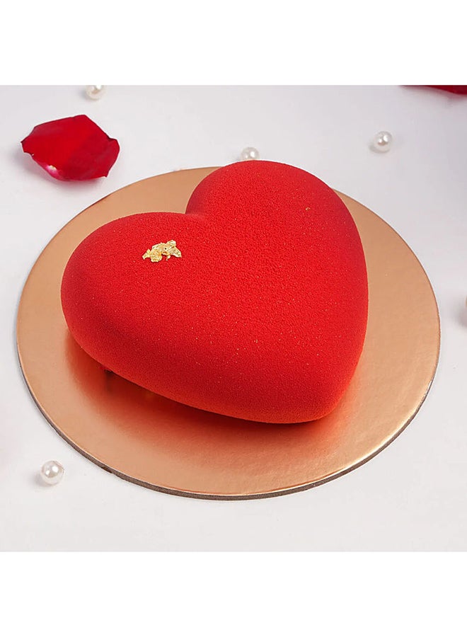 Ferns N Petals Heart of Love Valentines Day Cake - Image 2