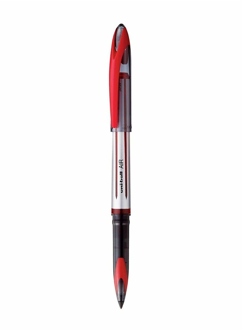 Uniball 12-Piece Air Broad Roller Pen Red Ink  - Image 3