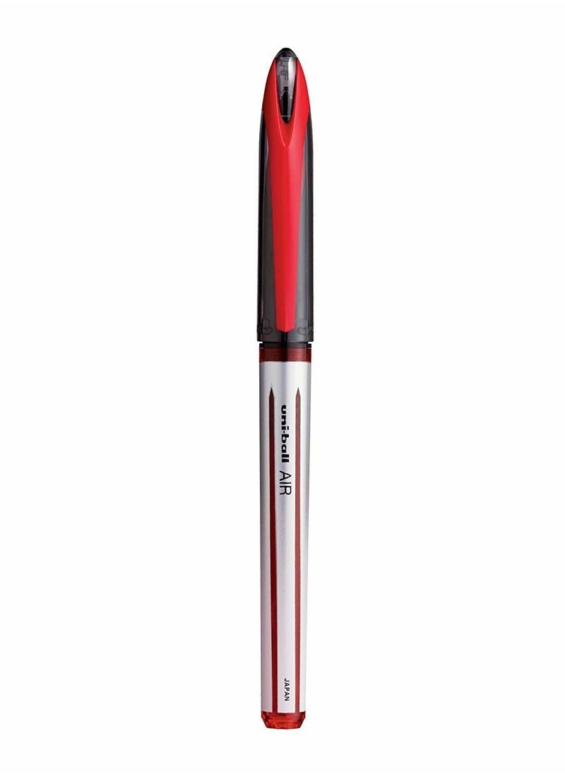Uniball 12-Piece Air Broad Roller Pen Red Ink  - Image 4