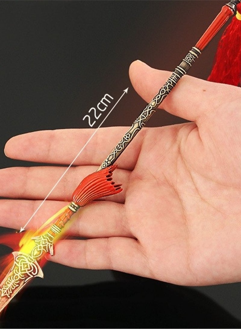 دعامات لعبة Elden Ring، سلاح معدني، زينة لعبة، سلسلة مفاتيح معدنية - Image 3