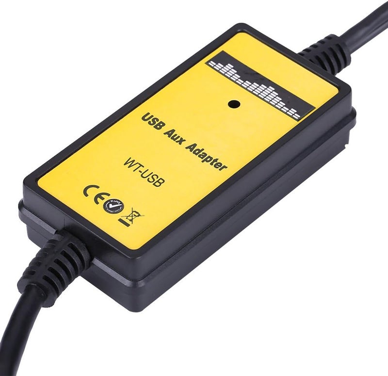 klarako MP3 Radio Interface, 3.5mm Auto Car USB Auxklarako In Adapter MP3 Player Cable Radio Audio Interface for Accord Civic Odyss - Image 3