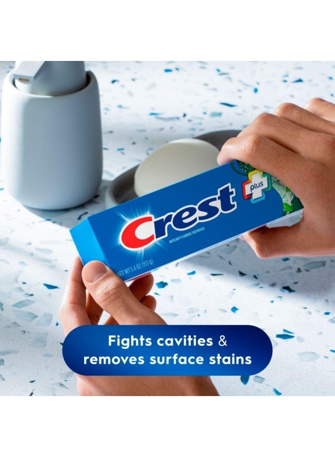 Crest Complete Whitening + Scope, Long Lasting Mint Toothpaste, Triple Pack (3 Count of 5.4 oz Tubes) - Image 4