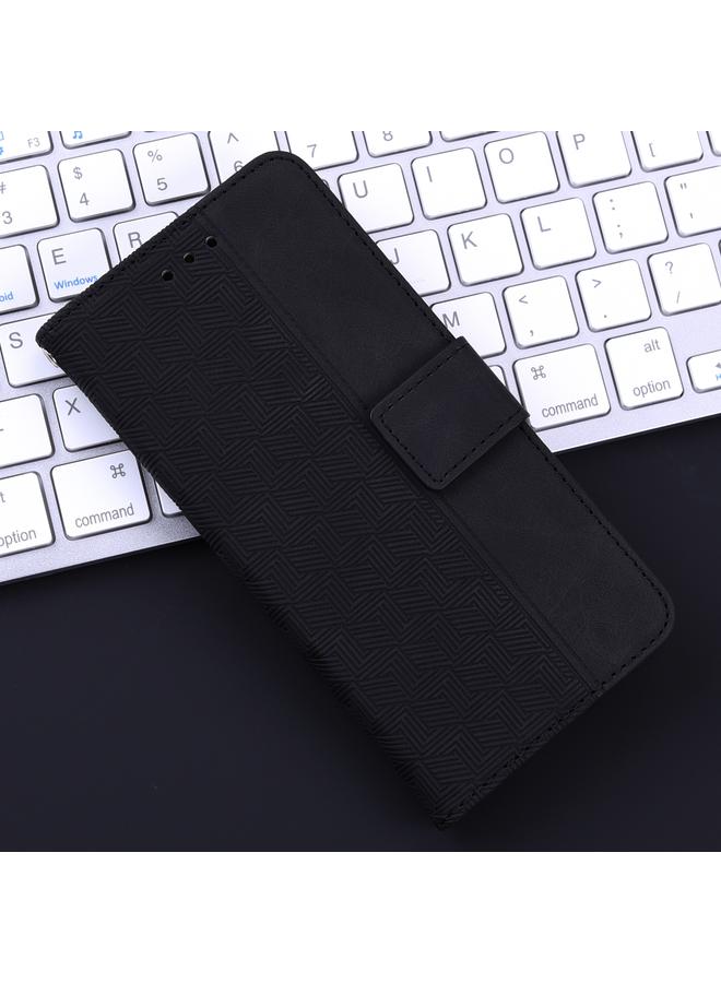 S-TOP Case For OPPO A3 Pro 5G Geometric Embossed Leather Phone Case - Image 2