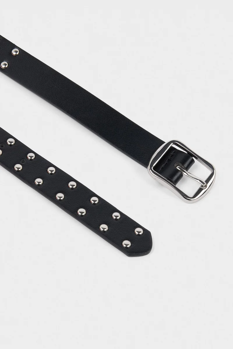 Defacto  Woman Animal Print Oval Buckle Faux Leather for Women | Best Price UAE