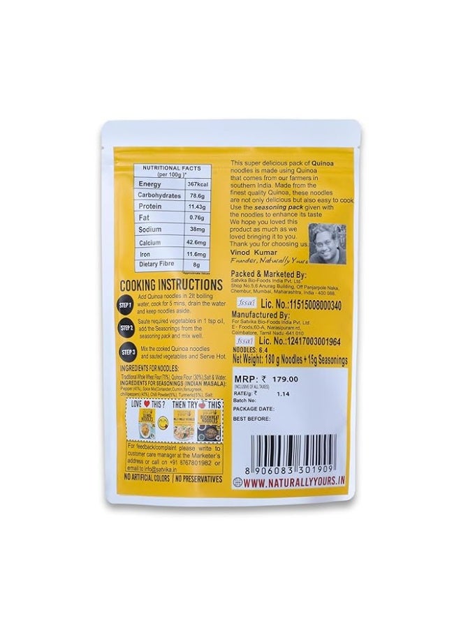 Naturally Yours Quinoa Noodles 180g - Image 2