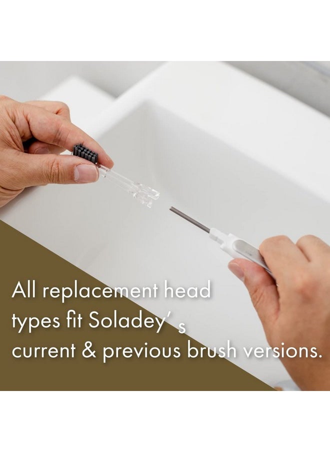 Soladey - Soladey5 Ionic Toothbrush, Pink, Large Solar Panels and TiO2 Semiconductor, You can Brush Without Toothpaste - Image 1