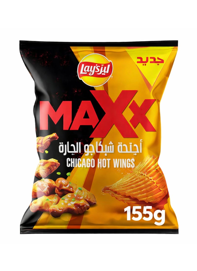 Max Chicago Hot Wings Potato Chips