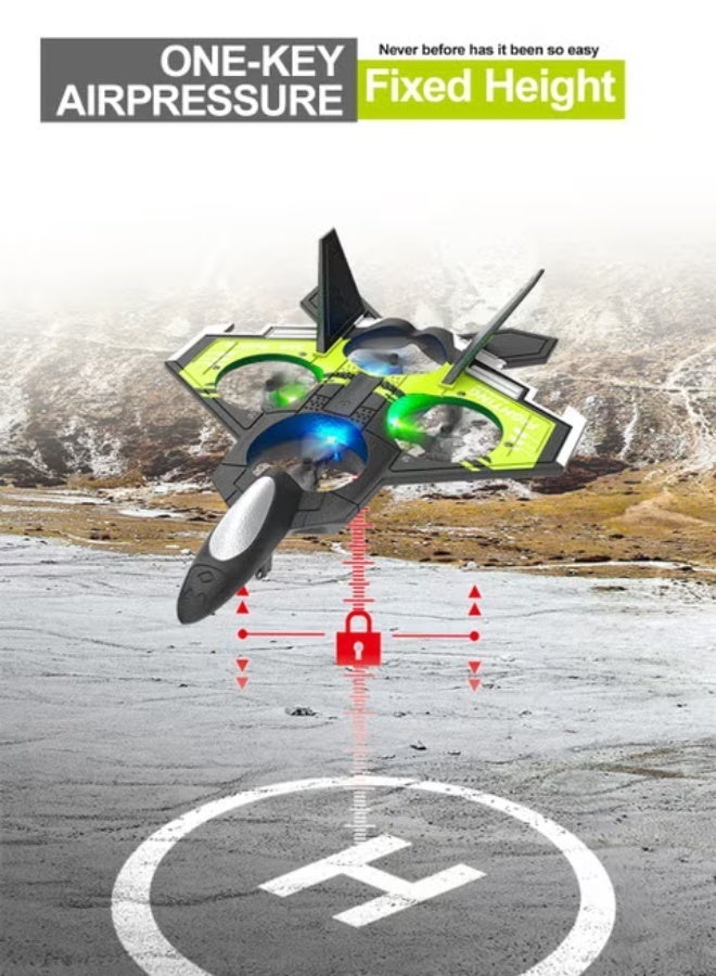 Twisoo Remote Control Airplane for Kids & Adults (14+) | RC Fighter Jet with LED Lights & 360° Flips | Durable EPP Foam RC Plane Toy for Boys & Girls | Easy-to-Fly Outdoor Flying Toy - Image 3