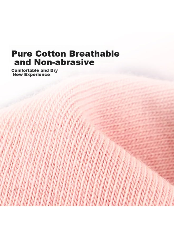 Nolansend Disposable Cotton Travel Sweat-absorbent Breathable Four Seasons 7a Antibacterial Disposable Mid-tube Socks For Women 7 Pairs - Image 3