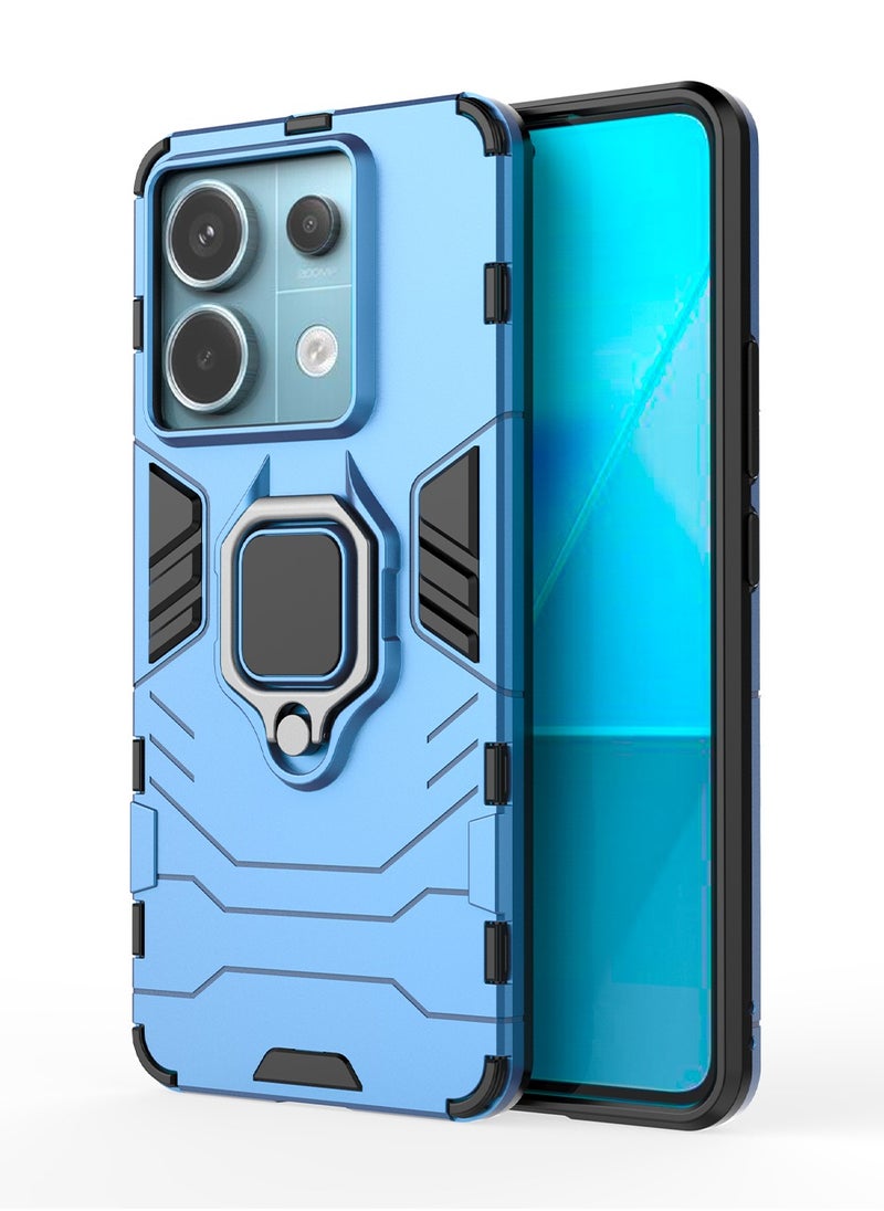CaseNeo Xiaomi Redmi Note 13 PRO 5G Case Cover with Bracket, Kickstand Shell Back Cover Scratch-Resistant Shock-Absorbing Protector Accessories Kickstand Stand Magnetic Car Ring Holder Protection  - Image 1