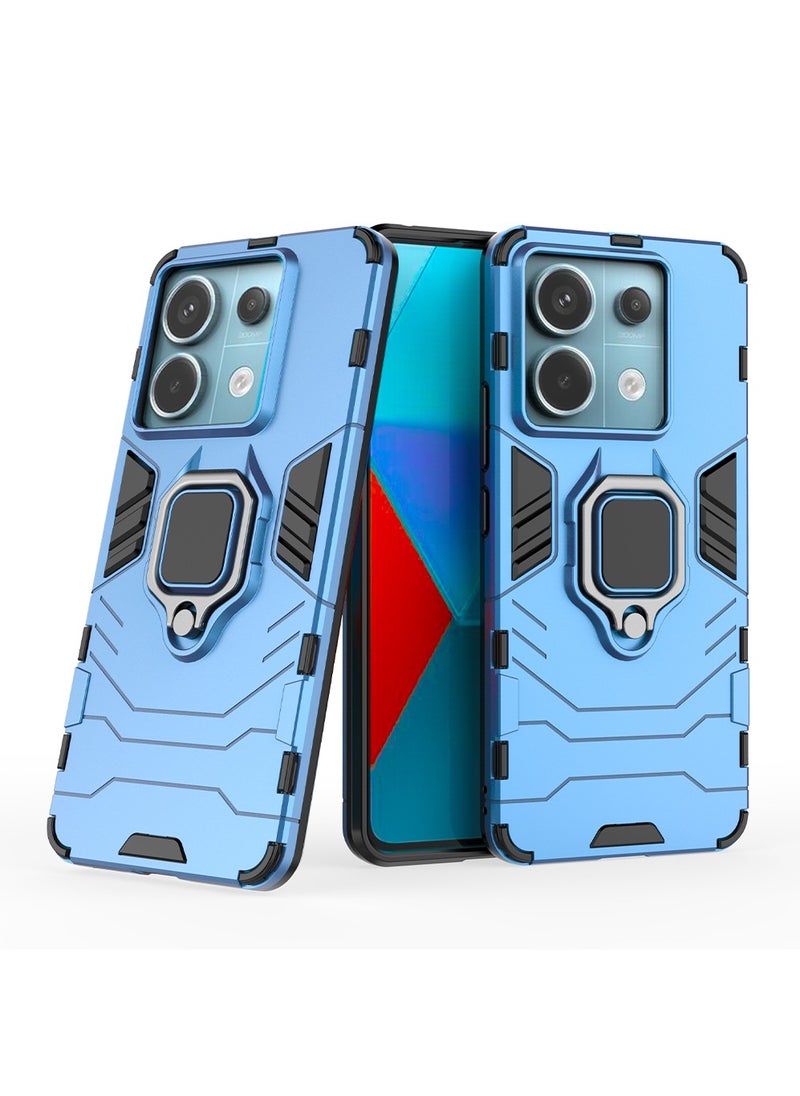 CaseNeo Xiaomi Redmi Note 13 PRO 5G Case Cover with Bracket, Kickstand Shell Back Cover Scratch-Resistant Shock-Absorbing Protector Accessories Kickstand Stand Magnetic Car Ring Holder Protection  - Image 2