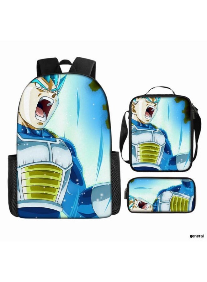 عام حقيبة ظهر مطبوعة عالمية مشتركة - مجموعة حقائب ظهر من ثلاث قطع (متوفرة للطلاب والأطفال والأصدقاء في النزهايات وتسلق الجبال وما إلى ذلك) - 93 - Image 1