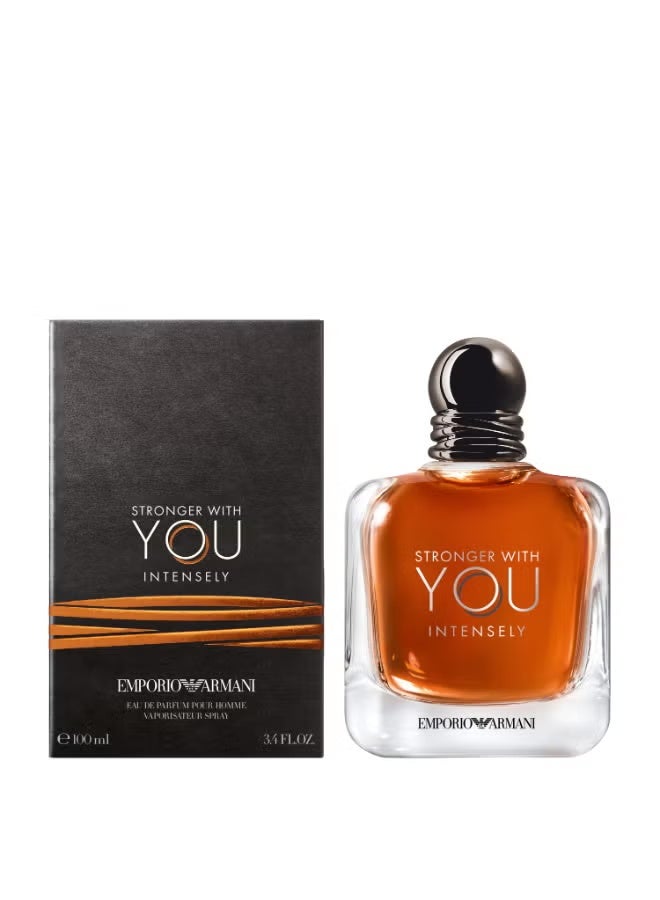 Armani Exchange Stronger With You Intensely Eau de Parfum 100ml - Image 1
