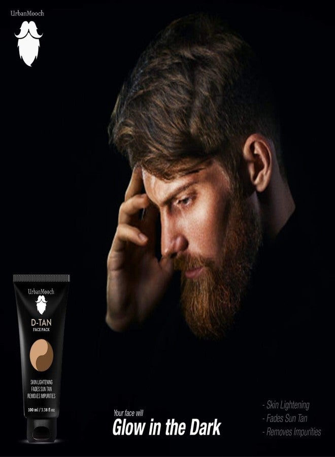 UrbanMooch DeTan Pack for Men with Kojic Acid, Lactic Acid & Arbutin | Tan Removal Mask | Detan Face Pack For Men | All Skin Types Tan Removal, Replenishes & Hydrates Skin | 100gm - Image 4