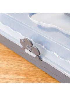 DANUBE HOME Danube Home Qlux Party Butler -Anthracite 39X29.5X11Cm | Polypropylene Party Butler | Food Storage For Home Kitchen Dining - Grey  - Image 2