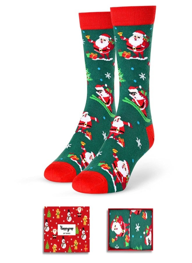 Happy Pop HAPPYPOP Christmas Gifts Holiday Socks - Secret Santa Gifts for Men Women, Xmas Stocking Stuffers for Mom & Dad - Image 1