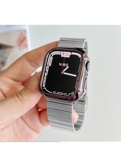 Spigen Apple / Android Watch DuraPro Flex Fine Metal Band Series 42/44/45/49 mm Strap For Women And Men Silver  - Image 2