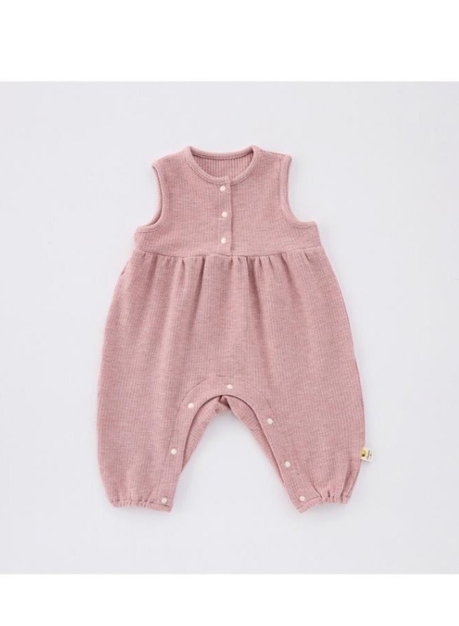 Sweet Floral Doll Embroidered Collar Shirt+Overalls Two-Piece Set - Image 5